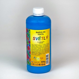 ARTEMISS Barva na textil - neon (zářící pod UV světlem) 500g, neon modrá
