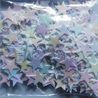 ARTEMISS Glitr - hvězdy Velikost: 500g, Odstín: hvězda bílá holografická