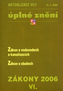Aktualizace VI/1 2006