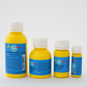 ARTEMISS Lesklá univerzální barva 500g, okrová