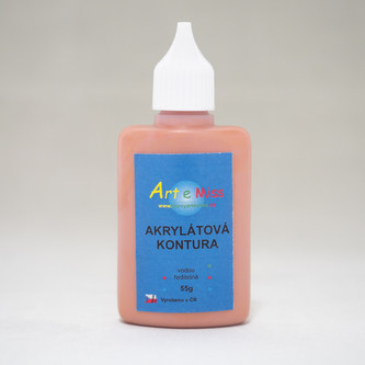 ARTEMISS Akrylátová kontura 55g, šedá