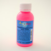 ARTEMISS Univerzální barva lesklá - neon (září pod UV světlem) 110g, neon oranžová