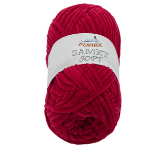 Příze SAMET - bordo - 100g / 100 m