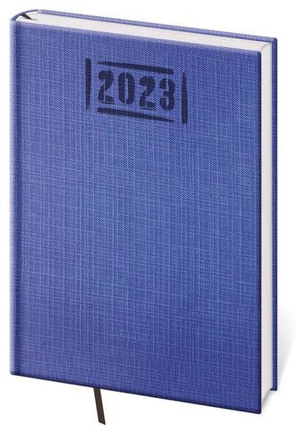 Diář 2023 Coco - modrá, týdenní A5