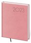 Diář 2023 Print - růžová, denní B6