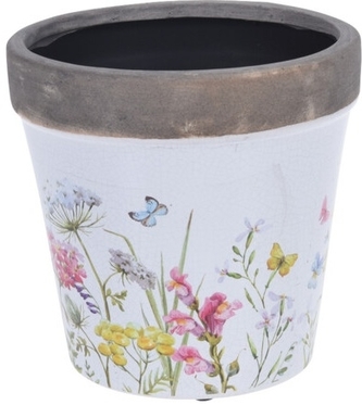Keramický květináč Flowers Tanacetum 15,8x16 cm