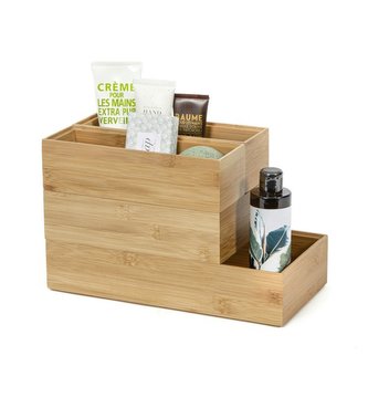 Organizér úložný BAMBOO 30x7,5x6,5 cm