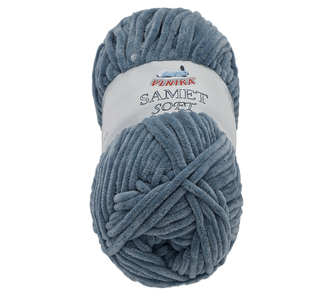 Příze SAMET - tmavě šedá - 100g / 100 m