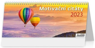Kalendář stolní 2023 - Motivační citáty