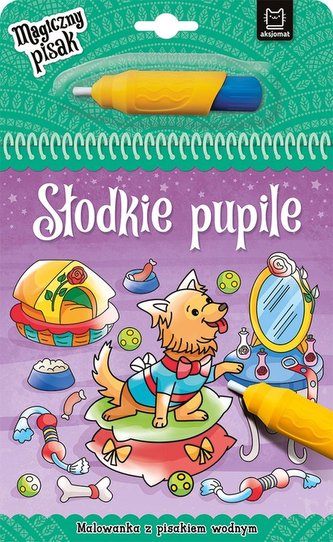 Słodkie pupile Malowanka z pisakiem wodnym