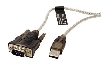 Redukce USB -> 1x sériový port RS232 (MD9) , 1,8m
