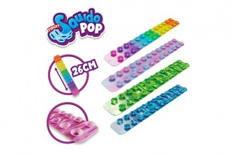 Squido pop/Přísavky antistresové  silikon 26cm mix barev