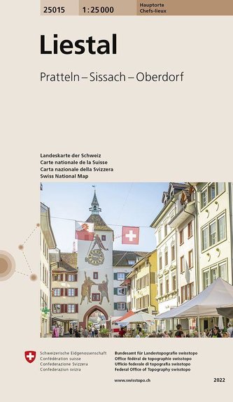 Swisstopo 1 : 25 000 Liestal