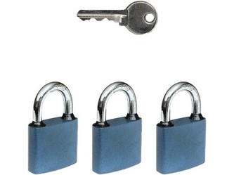 zámek visací OVAL.45 SET 3 vložek na SU 6kl.