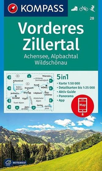 Vorderes Zillertal, Alpbach, Rofan 28  N