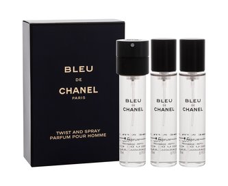 Chanel Bleu de Chanel Parfém 3x20 ml Náplň pro muže