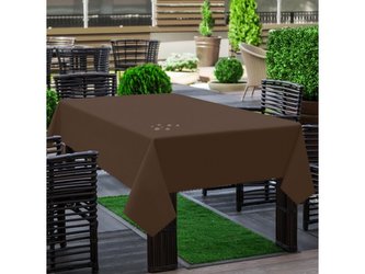 Venkovní ubrus GARDEN hnědá, 120x160 cm Mybesthome