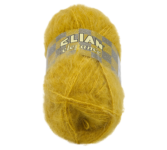 Příze ELEGANCE - hořčicová - 50g / 190 m