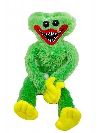 Plyšový Huggy Wuggy zelený 40 cm