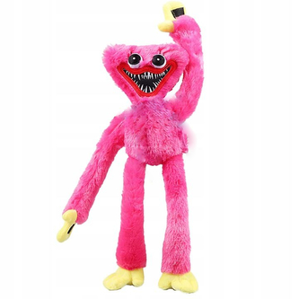 Plyšový Huggy Wuggy Kissy Missy růžový 40 cm