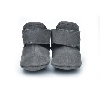 LODGER Walker Leather Basic Dark Grey 3 - 6 měsíců