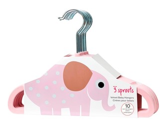 3 SPROUTS Ramínka 10 ks Elephant Pink