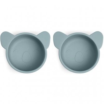 NUUROO Rosa Silikonová mistička 2 ks Koala Lead