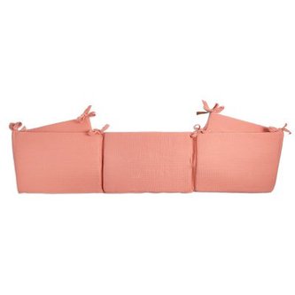 FUNNABABY Mušelínový mantinel Coral Pink