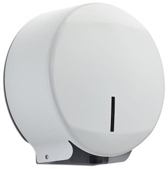 Zásobník Rossignol SAS toaletního papíru Clara 52726, 200 metrů, bílý, uzamykatelný