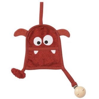 TIMBOO Držátko na dudlík Monster Rosewood