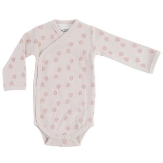 LODGER Romper Long Sleeves Print Rib Tan vel. 62