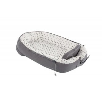 TRÄUMELAND hnízdečko weiß mit grauen Sternen