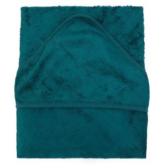 TIMBOO Osuška s kapucí XXL 95 x 95 cm Deep Lake