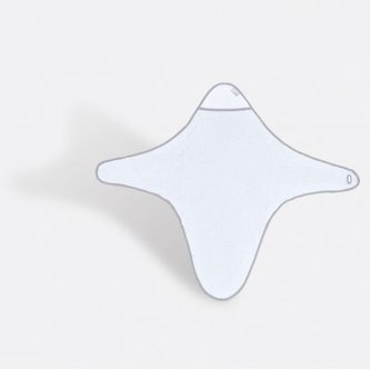 SHNUGGLE Zavinovací osuška s kapucí