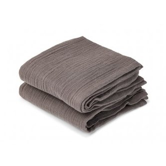 NUUROO Bao Mušelínové plenky Solid 2 ks Falcon