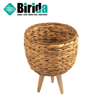 BIRIDA Květináč z vodního hyacintu s nohama LTCG 03215