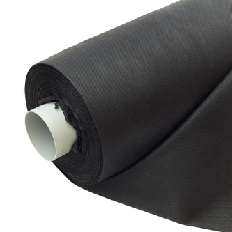 JUTA Netkaná textilie 1,6m x 100m černá ROLE