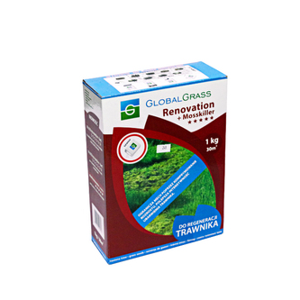 GlobalGrass Travní směs - multirenovátor proti mechu 1 kg