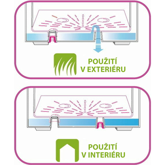 Deroma Plastový květináč CASSETTA Gravity - pískovec 59cm