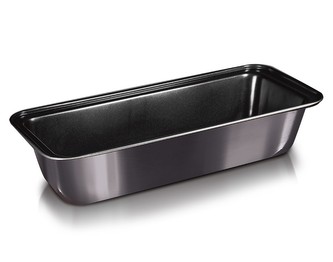 Forma na biskupský chlebíček s titanovým povrchem 33x14x7cm Carbon PRO Line