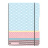 Sešit flex A4/2x40 listů, Graphic Pastel Blue