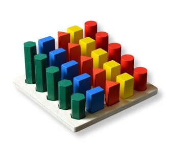 Žebřík - geometrická tělesa