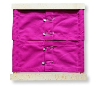 Zapínací rám - zavírací špendlíky