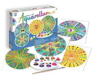 Akvarely - Africké mandaly