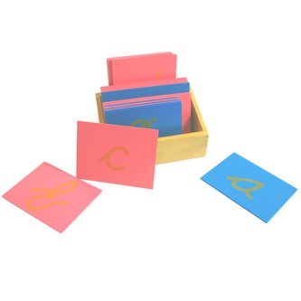 Hmatová písmena (psací písmo - malé - americká norma)