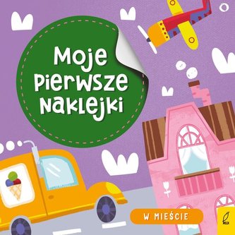 Moje pierwsze naklejki W mieście
