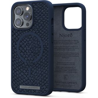 NJORD Vatn MagSafe case iPhone 13 Pro blue