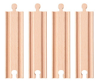 Příslušenství k dráze ´´Rovné koleje střední´´, 4ks