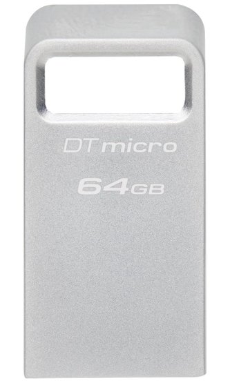 KINGSTON DataTraveler MICRO 64GB / USB 3.2 / kovové tělo