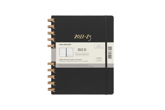 Moleskine Spirálový plánovací zápisnik černý XXL